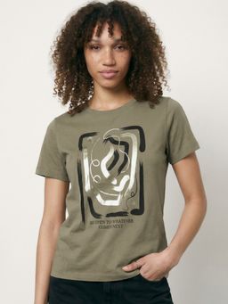 max - Women Printed T-shirt