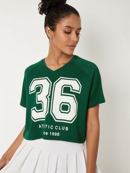 max - Women Numeric Printed T-shirt