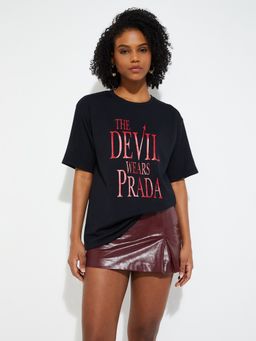 max - Women Oversized The Devil Wears Prada T-shirt