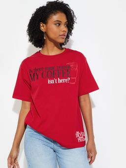 max - Women Oversized The Devil Wears Prada T-shirt