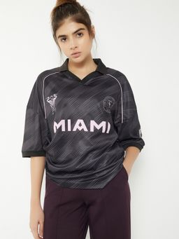 max - Women Printed Johnny Polo T-shirt