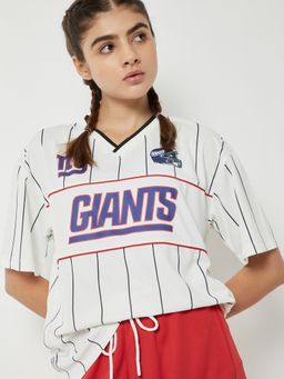 max - Women NFL Printed Boxy T-shirt