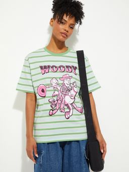 max - Women Toy Story Print Oversized T-shirt