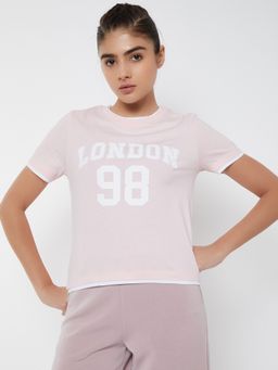 max - Women Typography T-shirt