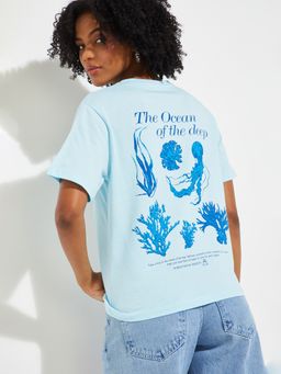 max - Women Printed Relaxed Fit T-shirt