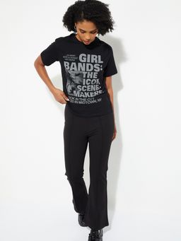 max - Women Printed Relaxed Fit T-shirt