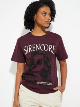 max - Women Printed T-shirt