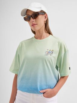 TOKYO TALKIES - Disney Alice In Wonderland Women Oversized T-Shirt