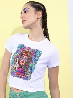TOKYO TALKIES - Women Printed Casual Shirt
