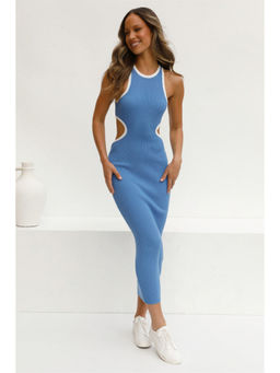 Oh Rare - Women Blue Bodycon Dress