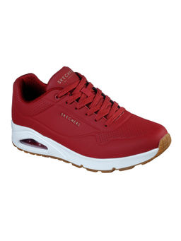 SKECHERS - Uno Stand On Air Dark Red Sneakers