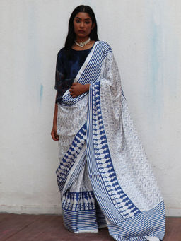 Chidiyaa - Where the Wind Flows Mia Kara Printed Modal Silk Saree