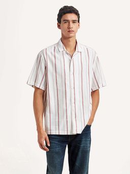 Levi's - White Stripes Regular Relaxed Fit Shirt