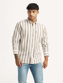 Levi's - White Stripes Regular Slim Fit Shirt