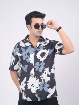 Eszett - Multi-Color Floral Regular Fit Shirt