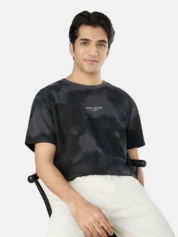 Pepe Jeans - Grey Abstract Regular Relaxed Fit T-Shirt