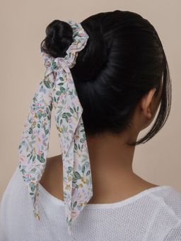Joker and Witch - Joker & Witch Irenne Floral Scarf Scrunchie