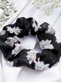 Joker and Witch - Joker & Witch Sunshine Chiffon Black Scrunchie