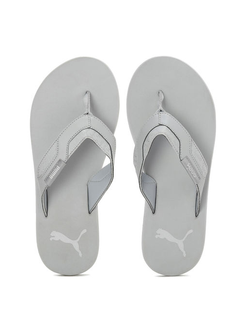 Grey Puma One8 Flip Flop Puma Men's One8 V5 Charcoal Grey Flip Flops