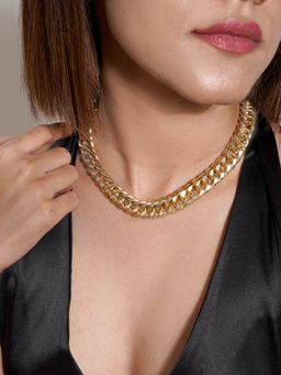 Joker and Witch - Joker & Witch Druzy Chainlink Necklace