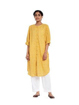 Fabindia - Cotton Printed Regular Fit Kurta