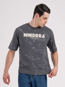 Red Tape - Grey Printed Regular Fit T-Shirt