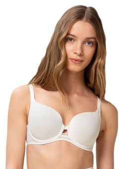 Triumph - Women Wild Rose Sensation Spacer-Cup Padded 3D Flexi Wired Bra - White