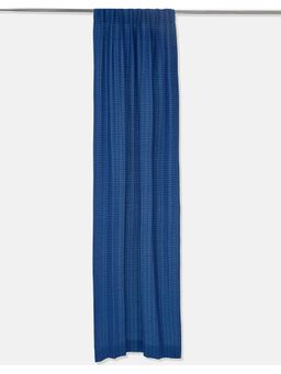 Fabindia - Blue Deepali Cotton Curtain 1 Pc (5 Feet)