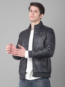 CRIMSOUNE CLUB - Men's Black Leather Jacket