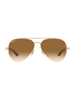 Ray-Ban - Arista Sunglasses(0RB3675|Aviator |Gold Frame|Brown Lens |58 mm )