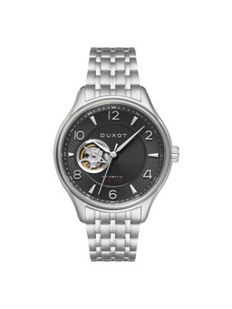 Duxot - Patrios Automatic Open Heart Grey Round Dial Mens Watch - Dx-2023-33