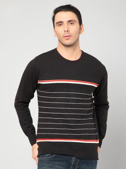 Cantabil - Men Dark Grey Sweater