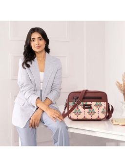 Sibia Bags - Tirumala Kalamkari Sling Bag