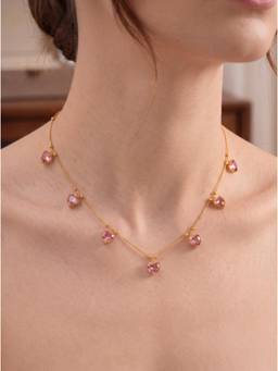 Gahan - Kimi Baby pink Necklace