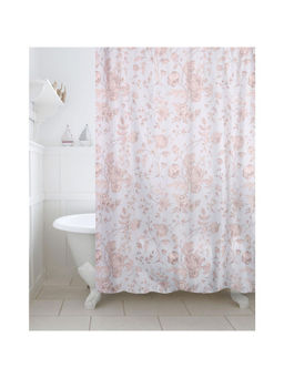 Freelance - Value for Money Polyester Bath Shower Bathroom Curtain with 12 hooks Waterproof