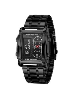 Giordano - Men LED Light Black Analog Watch - GZ-50184 (M)