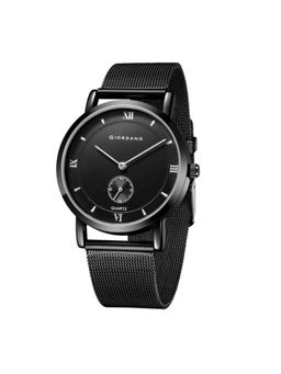 Giordano - Men Roman Markers Black Analog Watch - GZ-50186 (M)