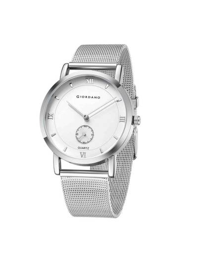Men Roman Markers White Analog Watch - GZ-50186 (M)