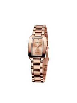 Giordano - Women Rectangular Dial Rose Gold Analog Watch - GZ-60140 (M)