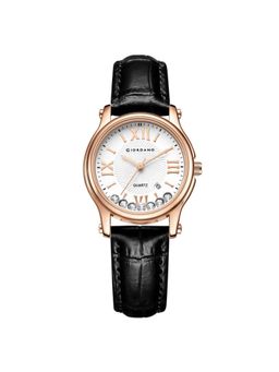 Giordano - Women Roman Numeral Dial White Analog Watch - GZ-60142 (M)