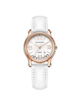 Giordano - Women Roman Numeral Dial White Analog Watch - GZ-60142 (M)