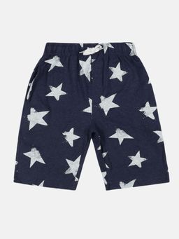 KiddoPanti - Boys Star Printed Basic Shorts