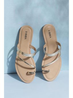 Biba - Plain Gold Flats