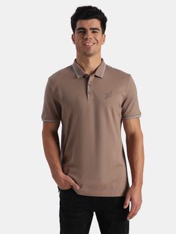 Jockey - 3911 Men Super Combed Cotton Rich Solid Half Sleeve Polo T-Shirt-Leafless Tree