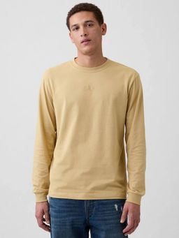 GAP - Men Regular Fit T-Shirt - Beige