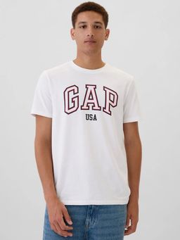 GAP - Men Regular Fit Logo T-Shirt