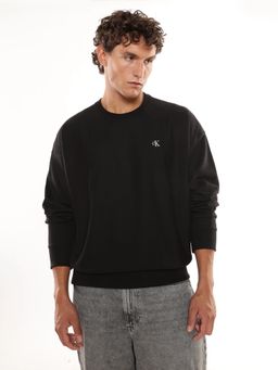 Calvin Klein - Logo Oversized Fit Cotton Sweatshirt