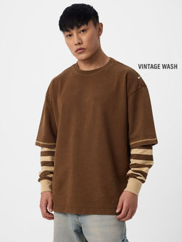 The Souled Store - Original Doctor Sleeve Men Oversized T-Shirt