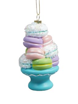Little Surprise Box - Glitter Macaroons Stacked with Shimmer Ornament