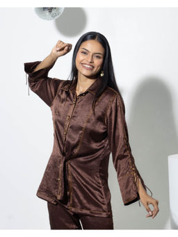 Amoh - Brown Riva Shirt